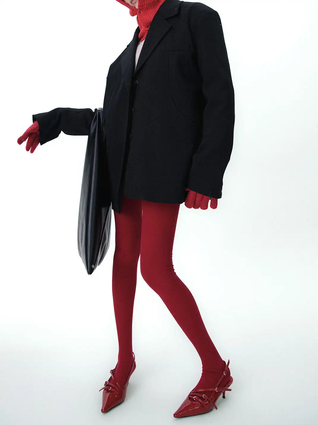 SS2L | Matte Velvet Christmas Tights