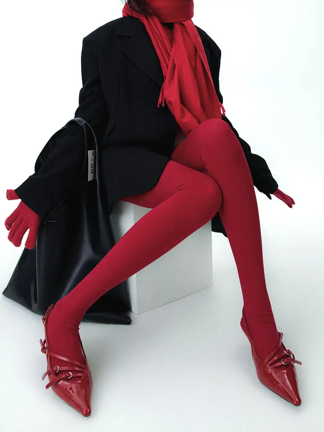 SS2L | Matte Velvet Christmas Tights