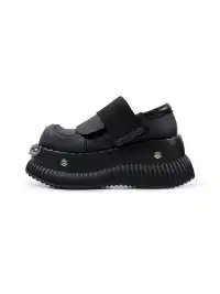 PINJIAHUI | Y2K Punk Platform Sneakers with Metal Detail