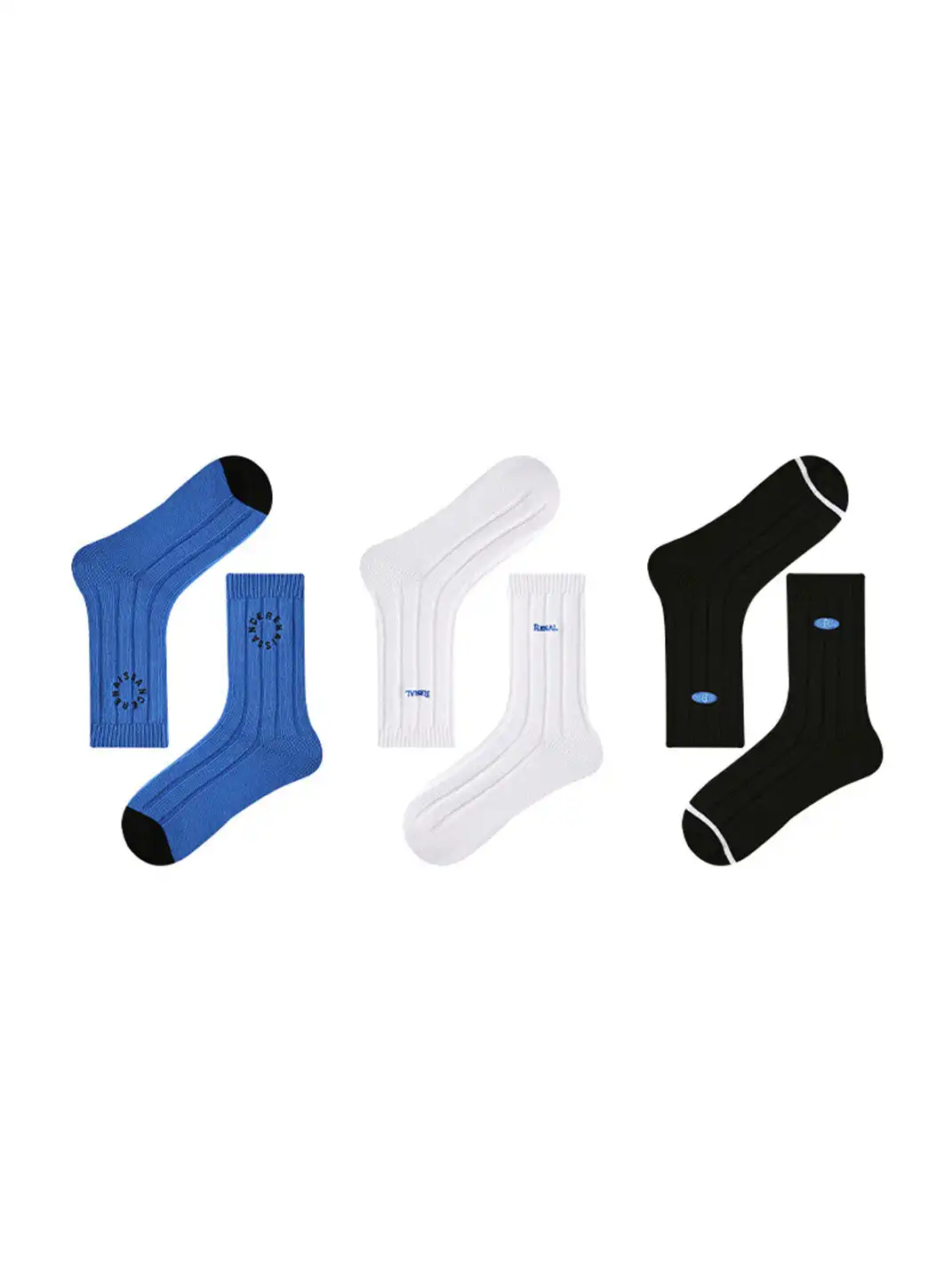 Renaissance丨3-Pack Men’s Breathable Athletic Mid-Calf Socks
