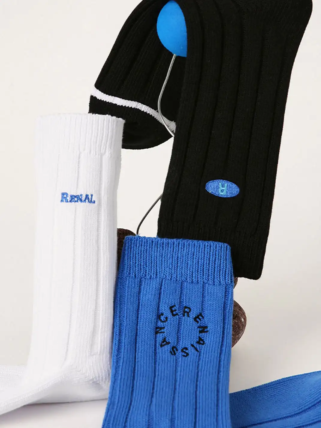 Renaissance丨3-Pack Men’s Breathable Athletic Mid-Calf Socks
