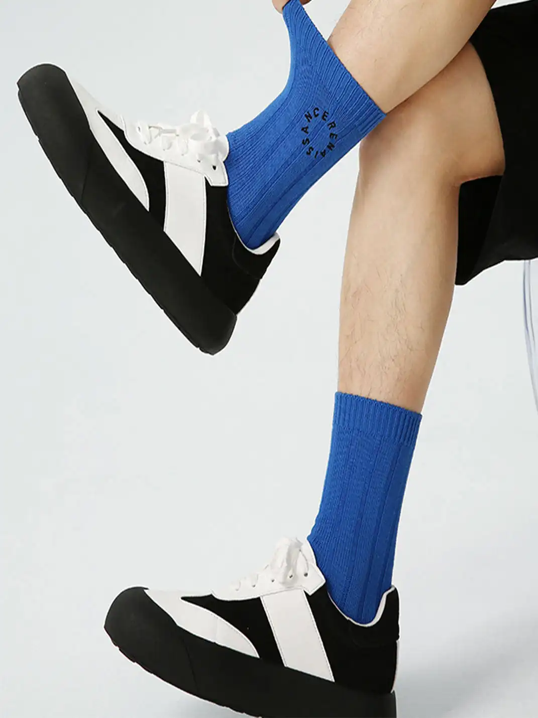 Renaissance丨3-Pack Men’s Breathable Athletic Mid-Calf Socks