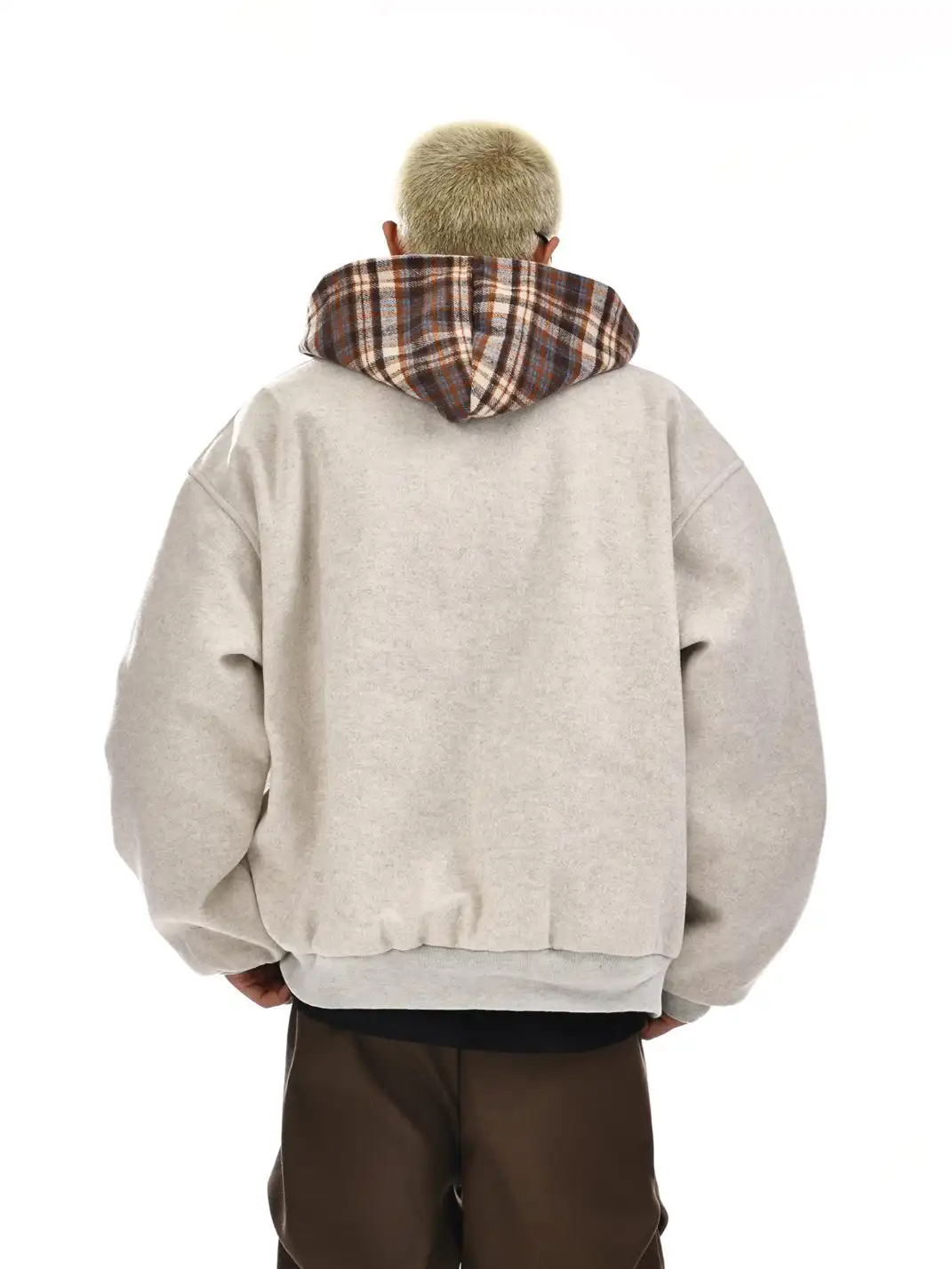 MEBXX | Vintage Hooded Zip-Up Cotton Jacket