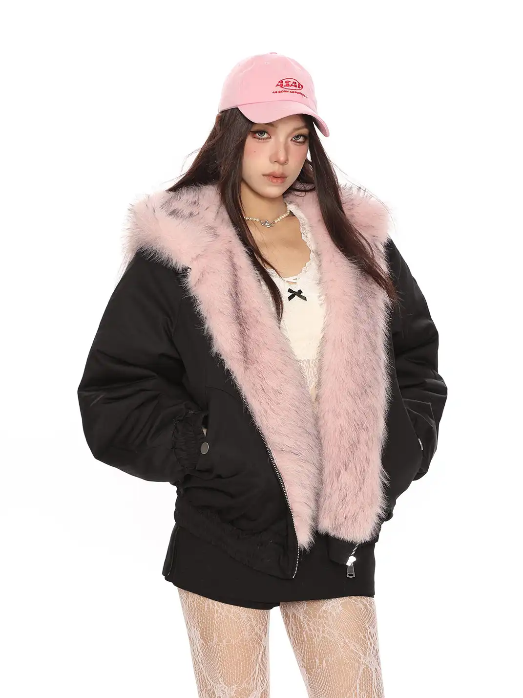 BIGGOLD | Reversible Fur Hooded Puffer Jacket