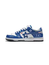 RIPSTAR丨Electric Blue Retro Sneakers