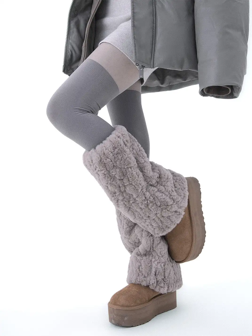 SS2L | Faux Fur Thick Warm Leg Warmers