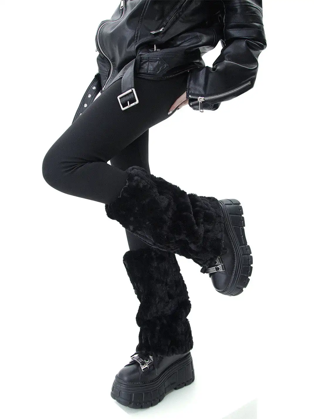SS2L | Faux Fur Thick Warm Leg Warmers