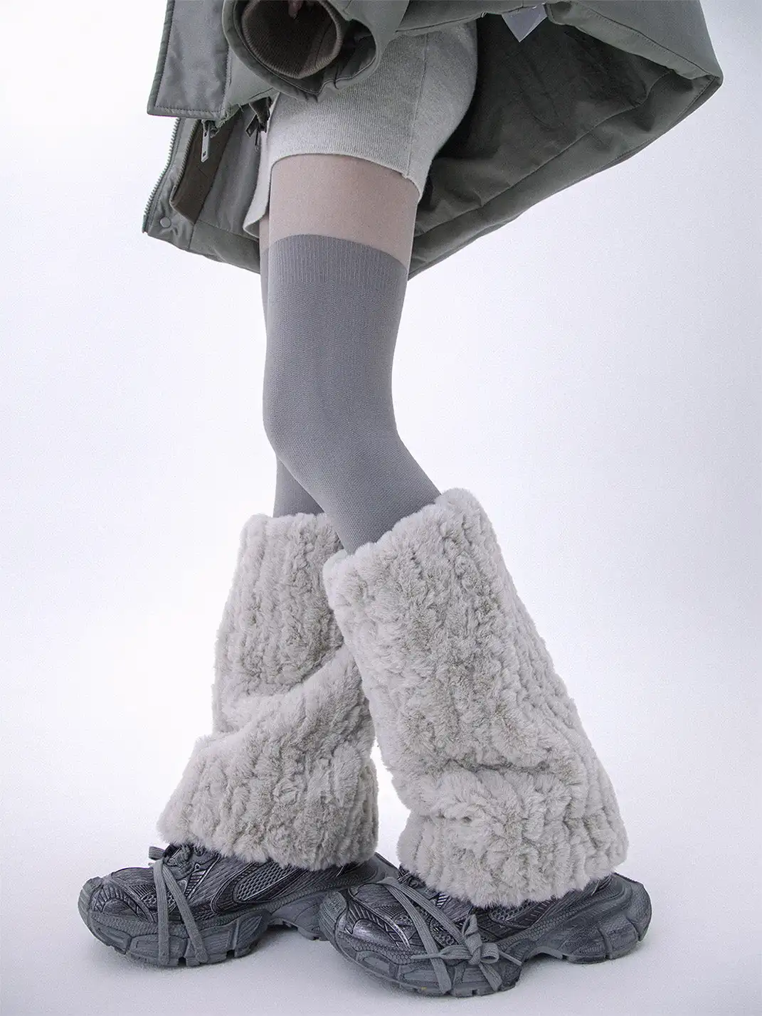 SS2L | Faux Fur Thick Warm Leg Warmers