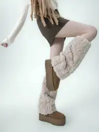SS2L | Faux Fur Thick Warm Leg Warmers