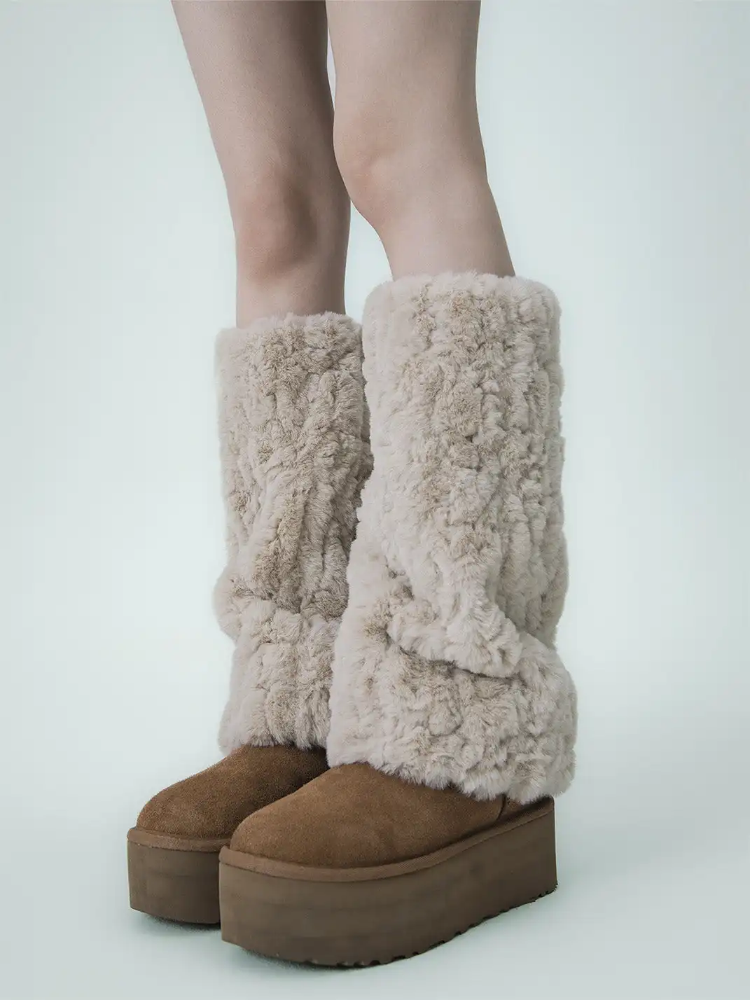 SS2L | Faux Fur Thick Warm Leg Warmers