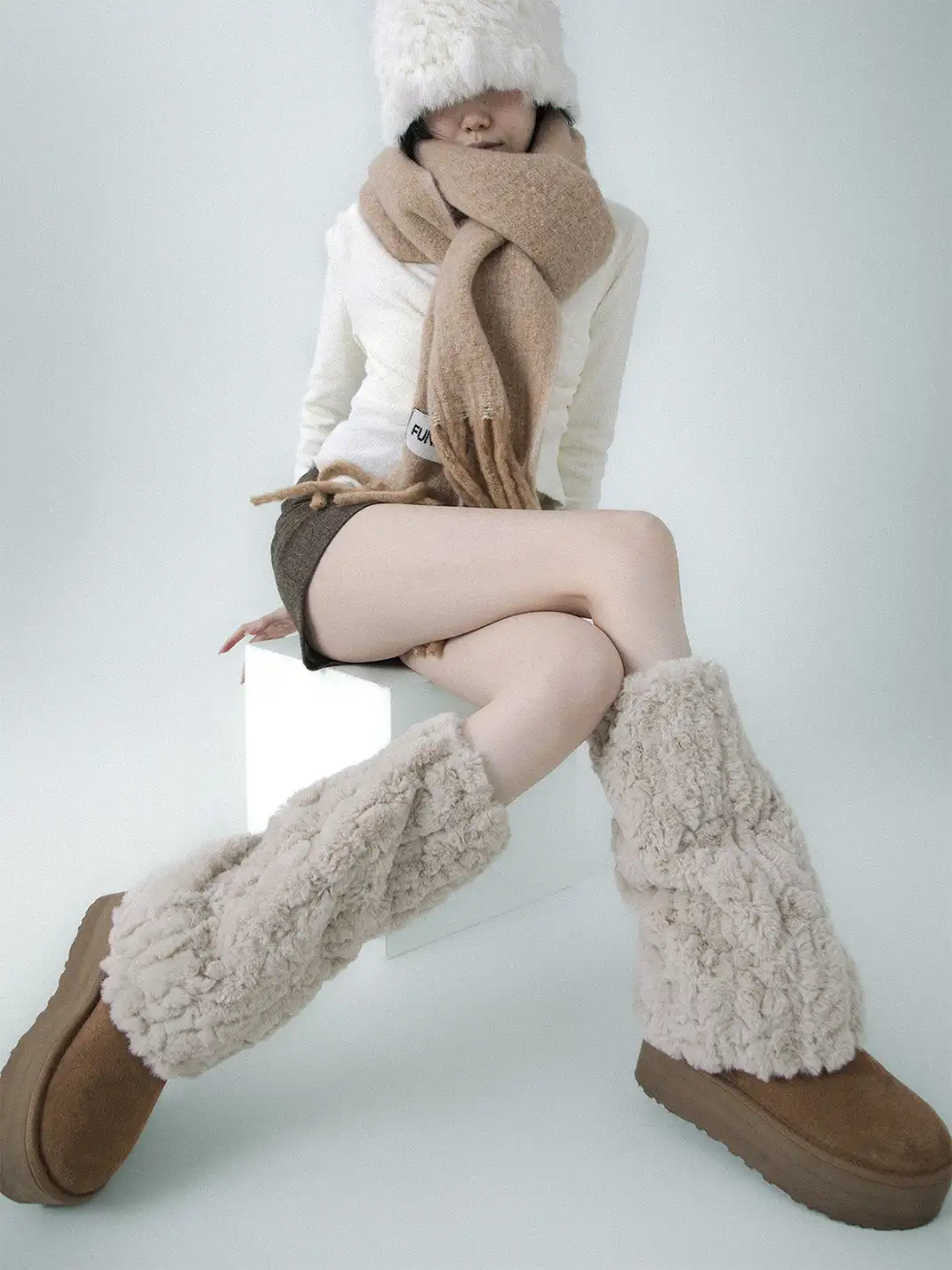 SS2L | Faux Fur Thick Warm Leg Warmers