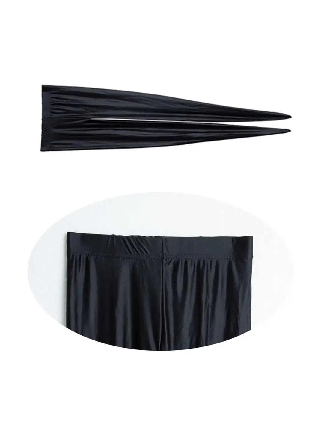 SS2L | Shiny Y2K Sheer Control Top Tights