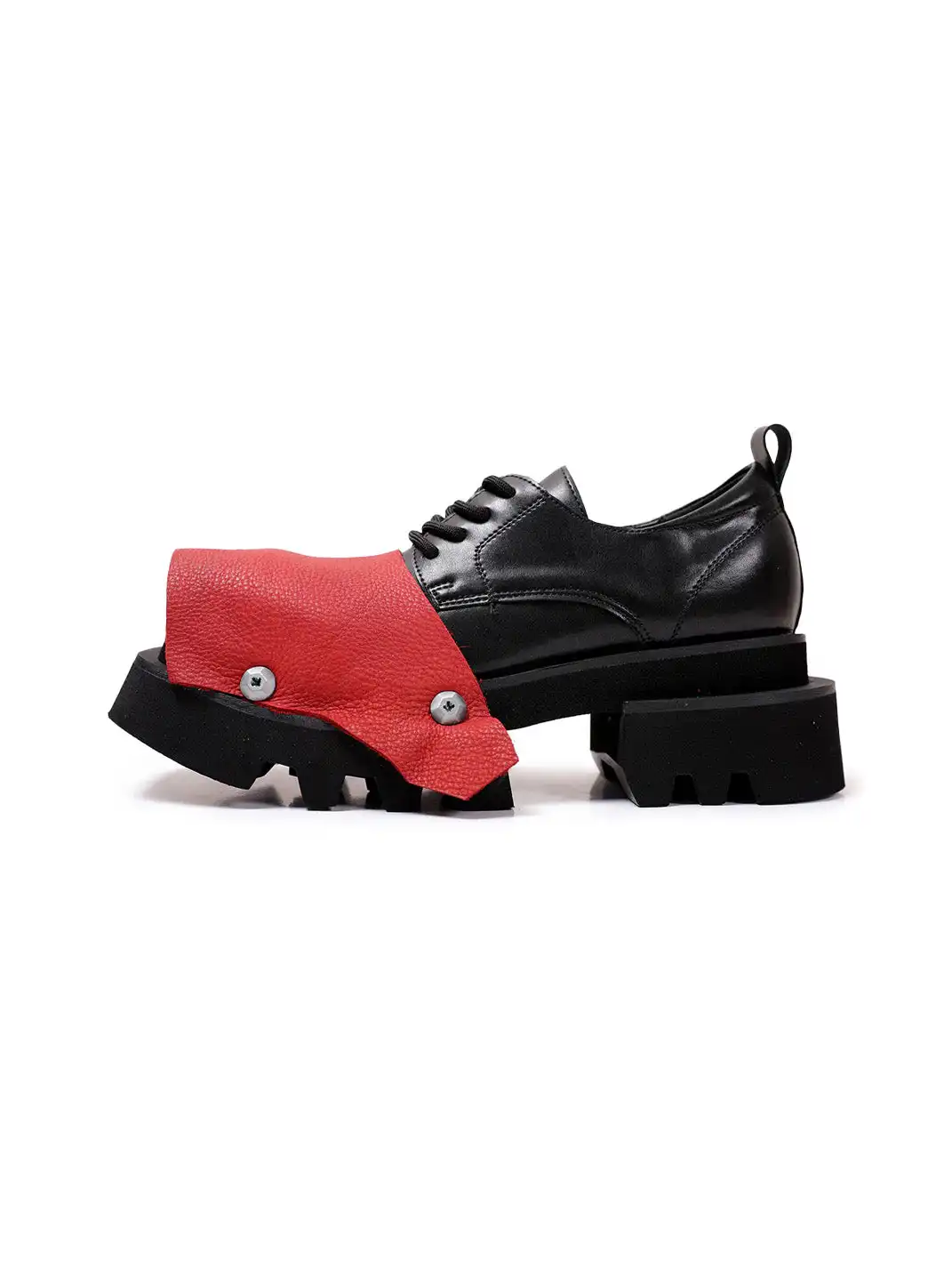 PINJIAHUI | Trendy Square-toe Derby Shoes
