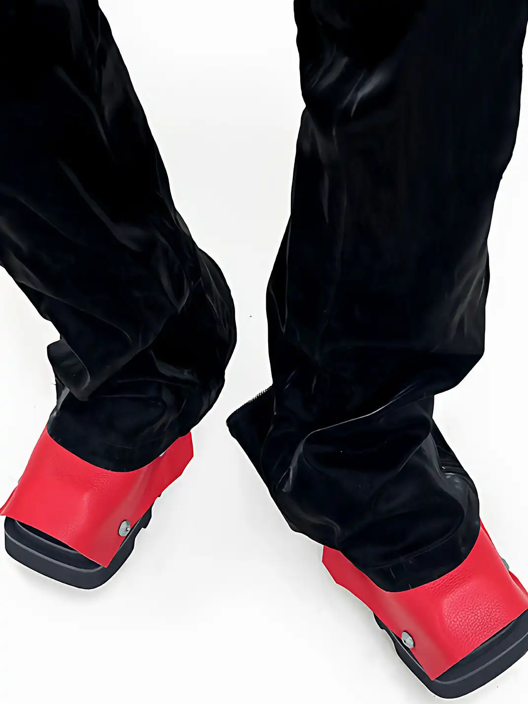PINJIAHUI | Trendy Square-toe Derby Shoes