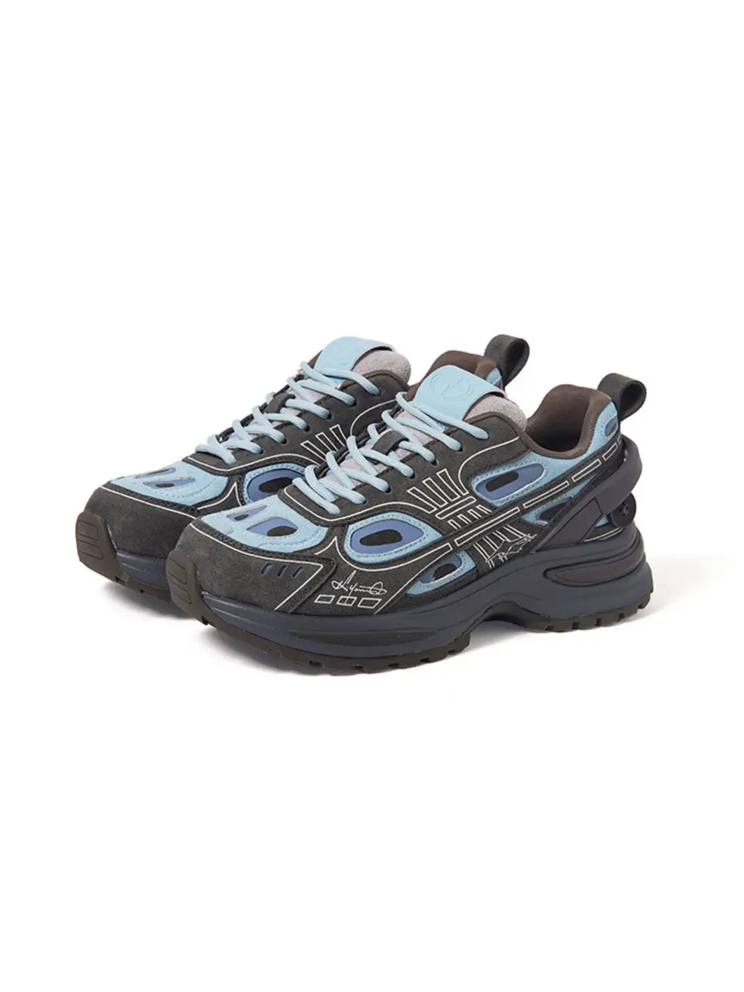 KILLWINNER丨 Color Block Chunky Running Sneakers