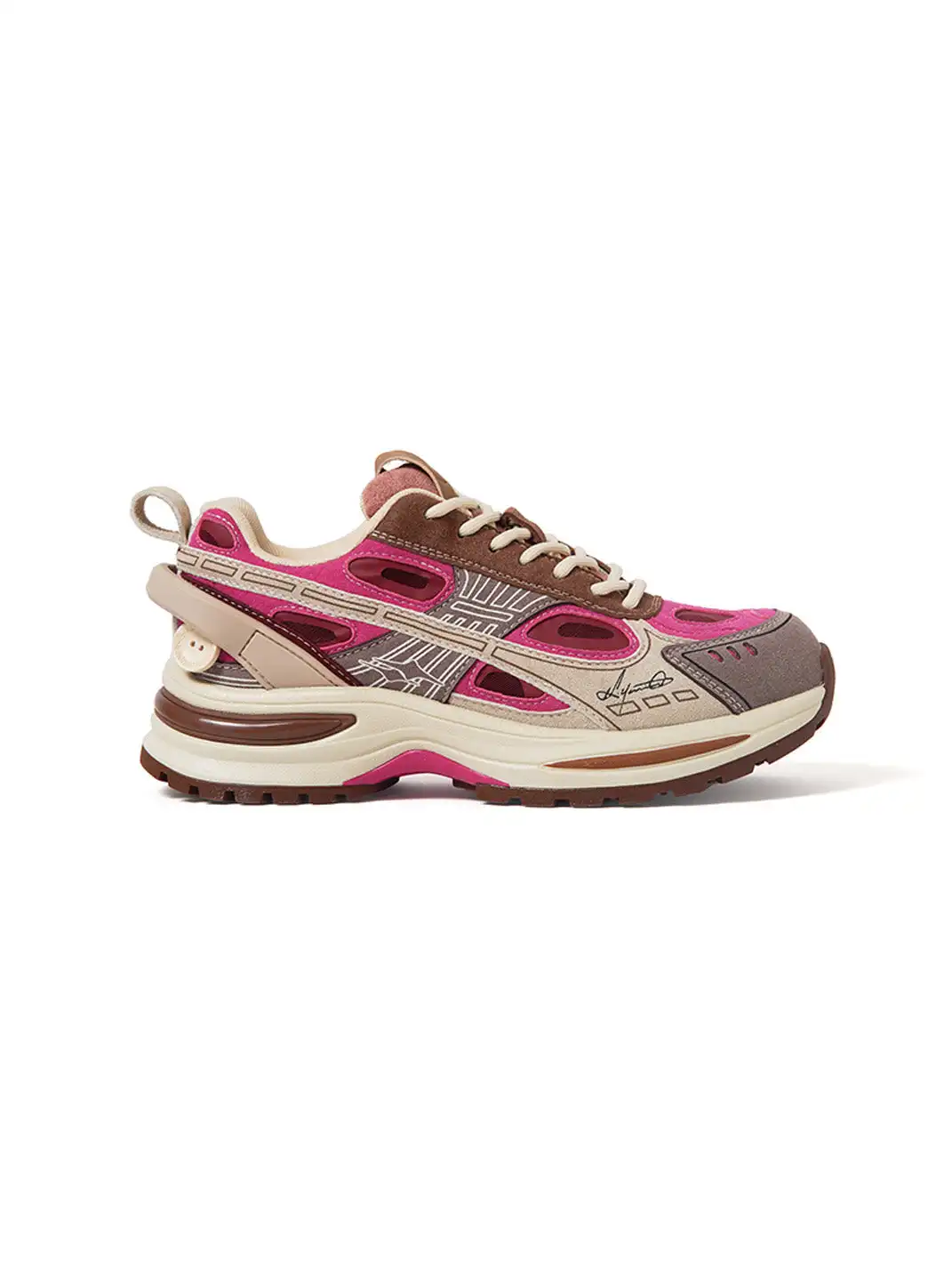KILLWINNER丨 Color Block Chunky Running Sneakers