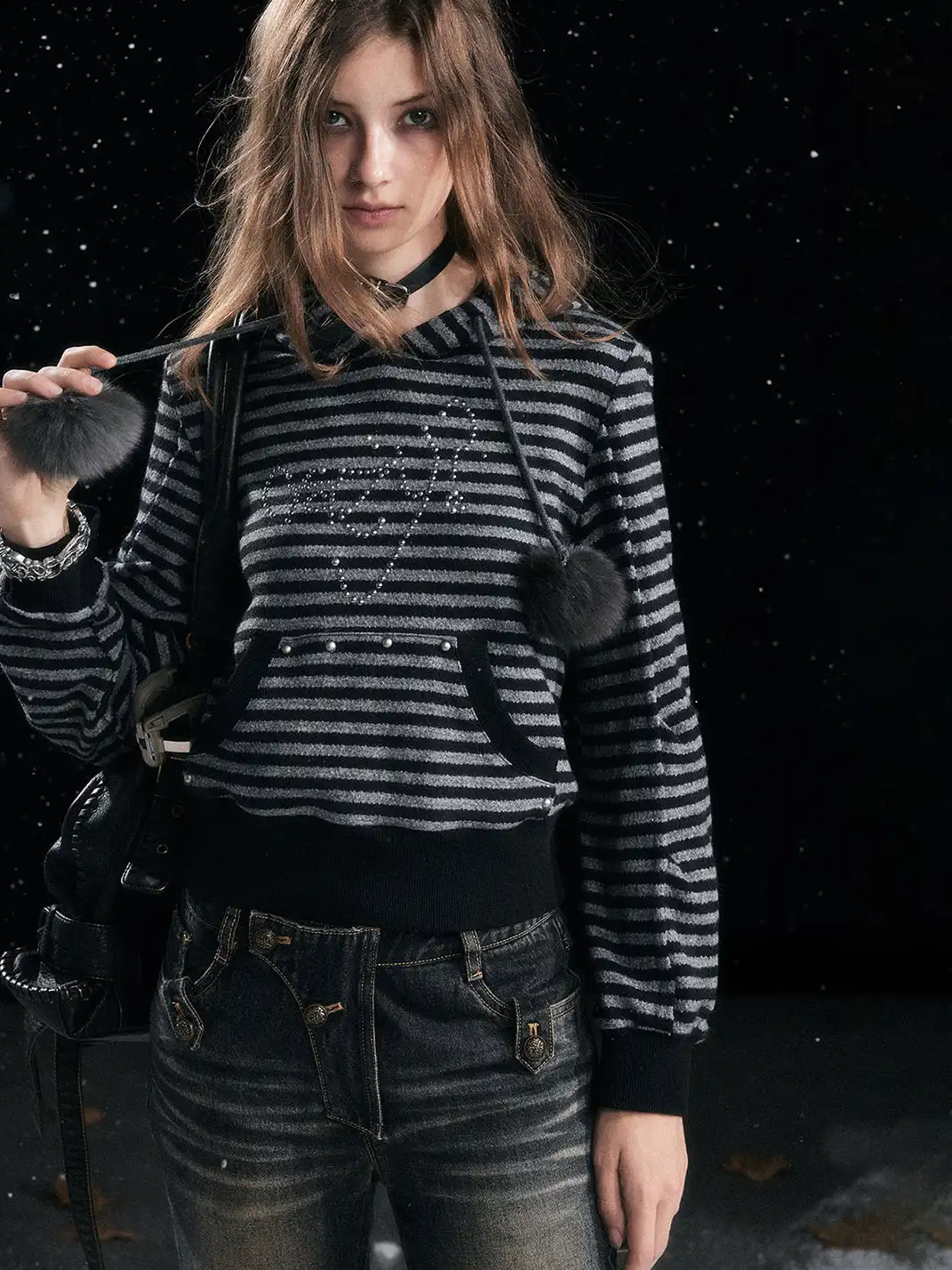 CestNous | Punk Cat Ear Hoodie