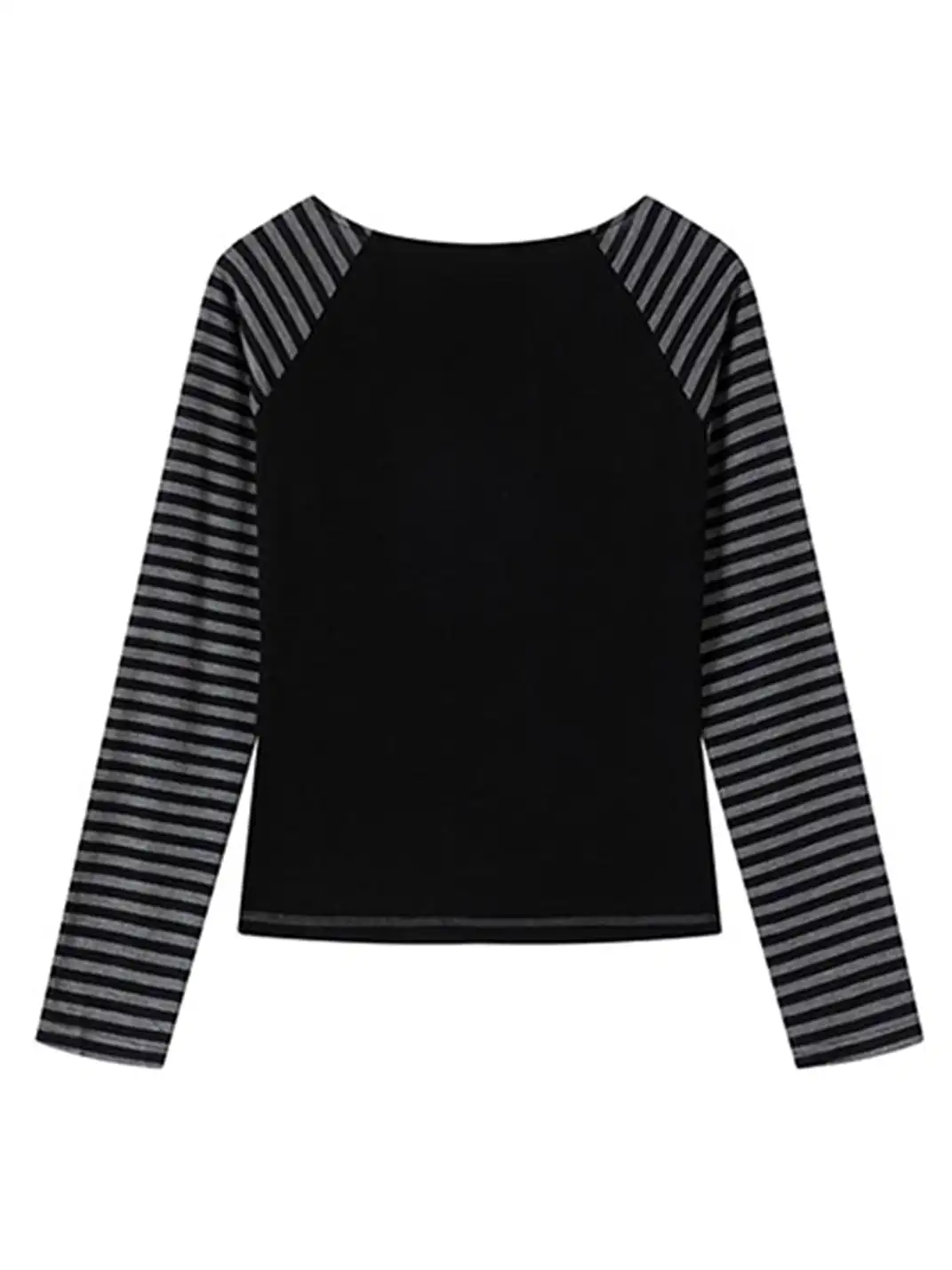 CestNous | Punk Colorblock Raglan Long Sleeve Tee