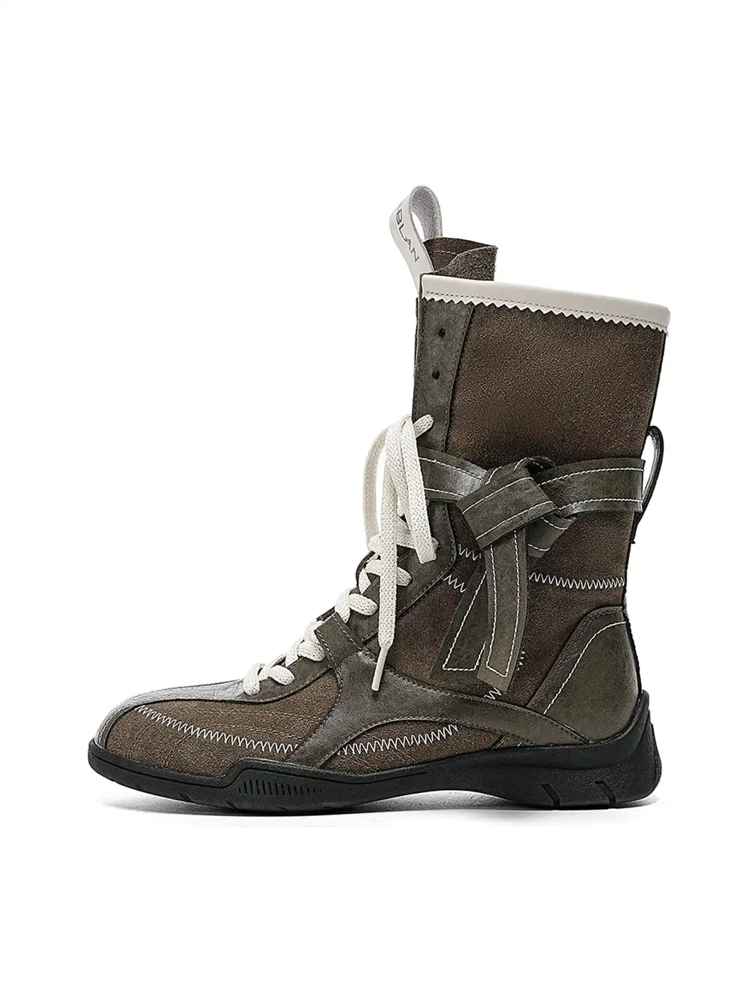 EBLAN | "Hunters Club" Retro Premium Calf Boots