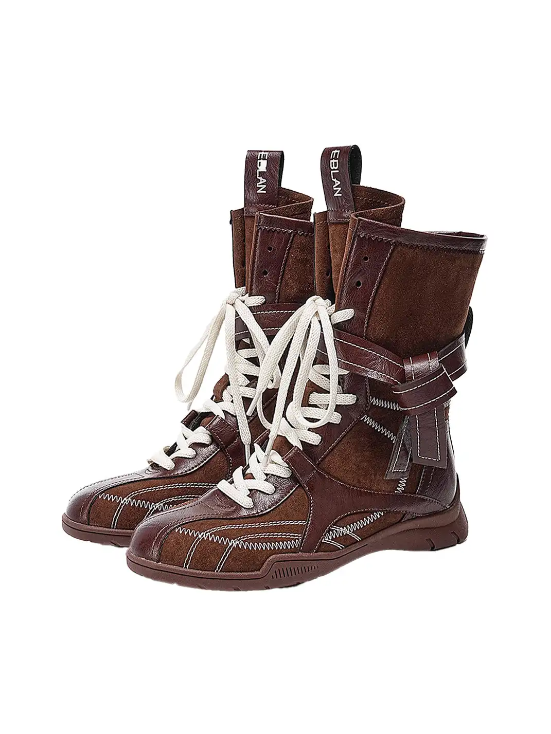 EBLAN | "Hunters Club" Retro Premium Calf Boots
