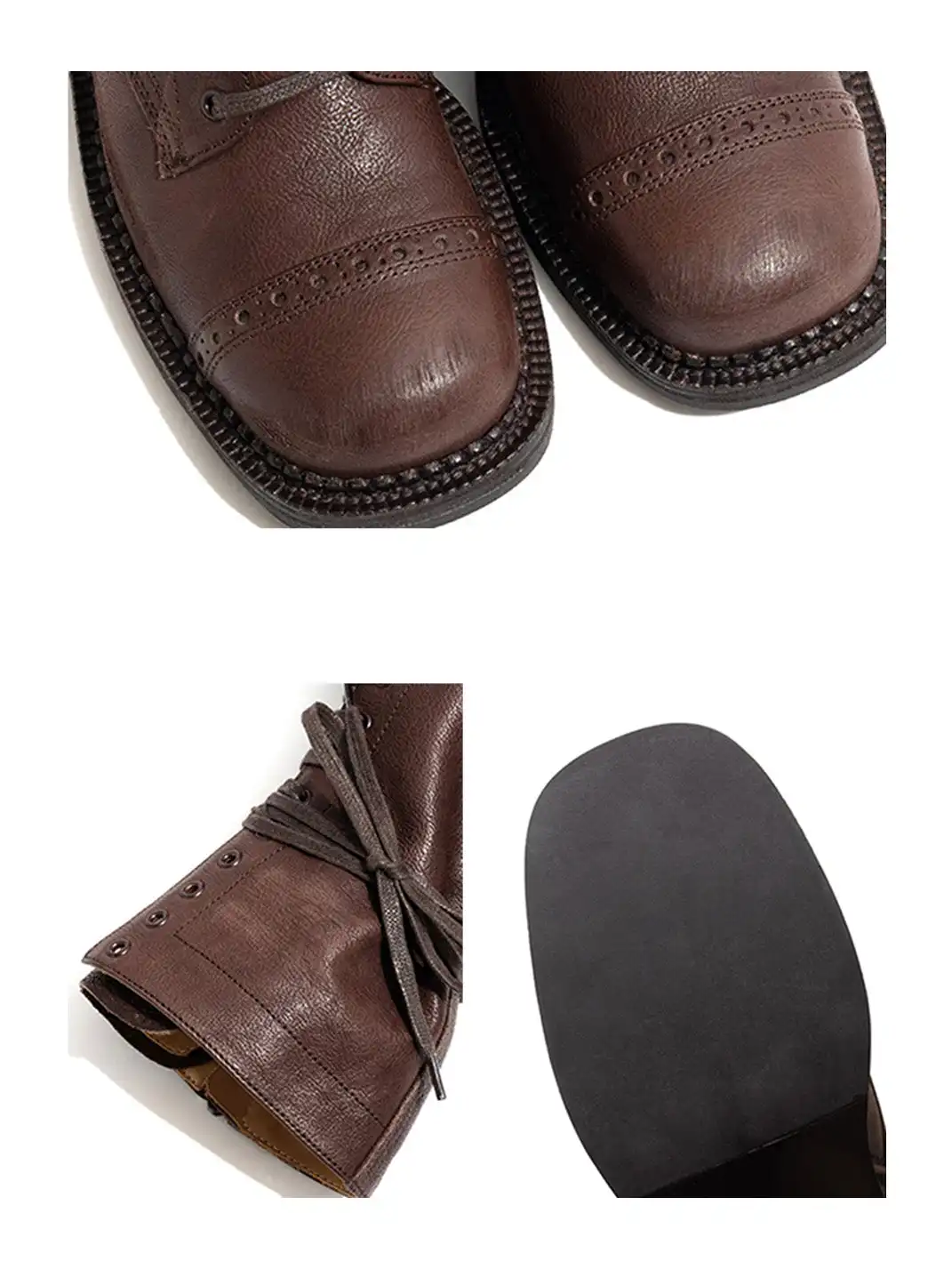 OLDMEOW | Genuine Leather Martin Boots