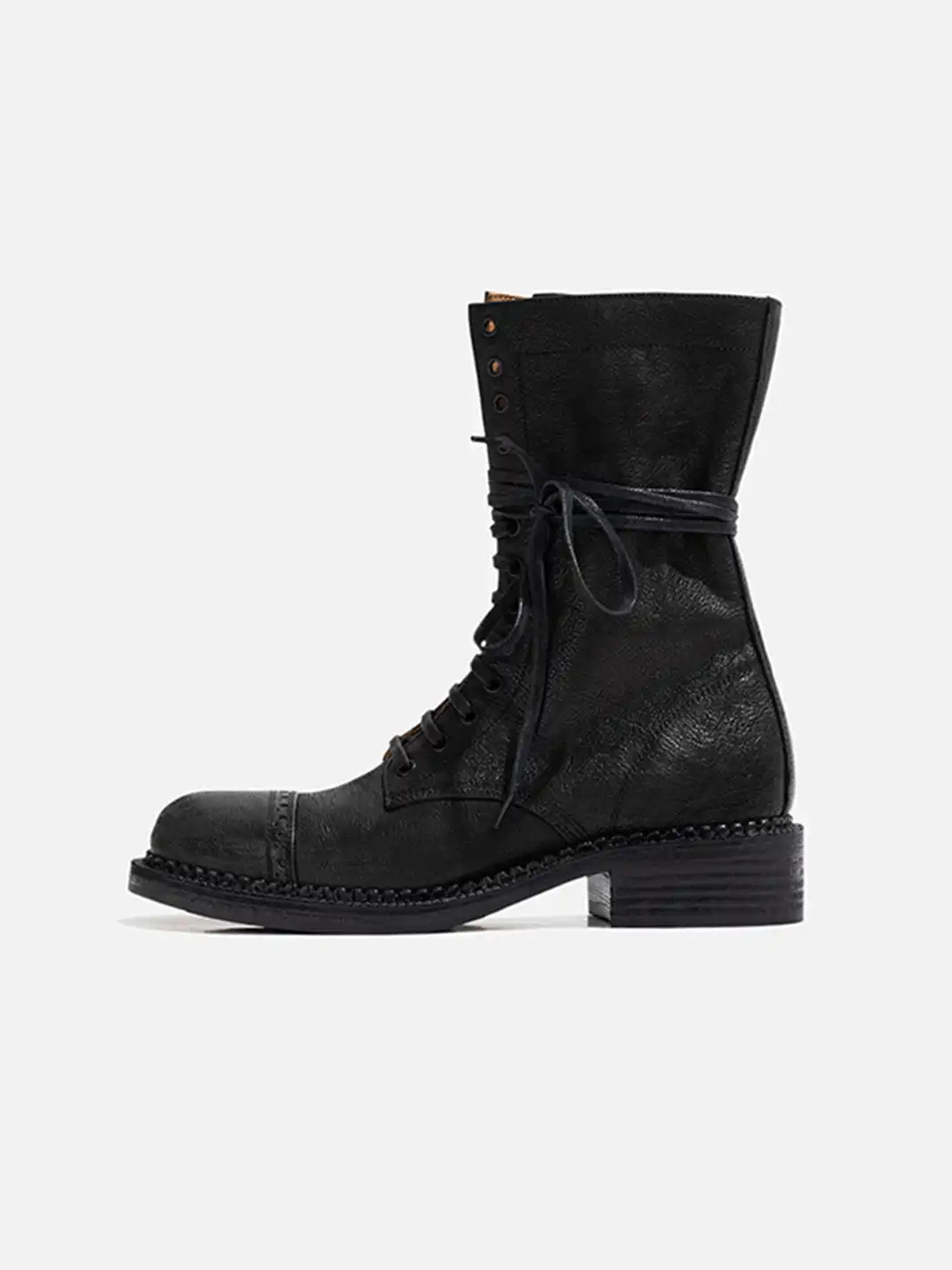 OLDMEOW | Genuine Leather Martin Boots