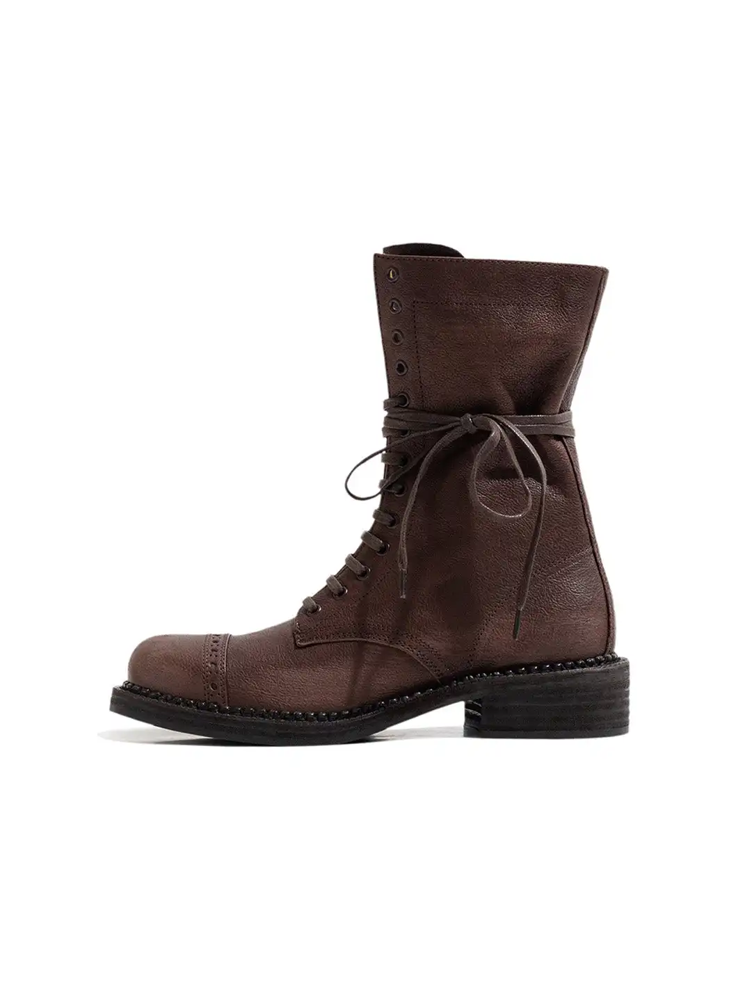 OLDMEOW | Genuine Leather Martin Boots