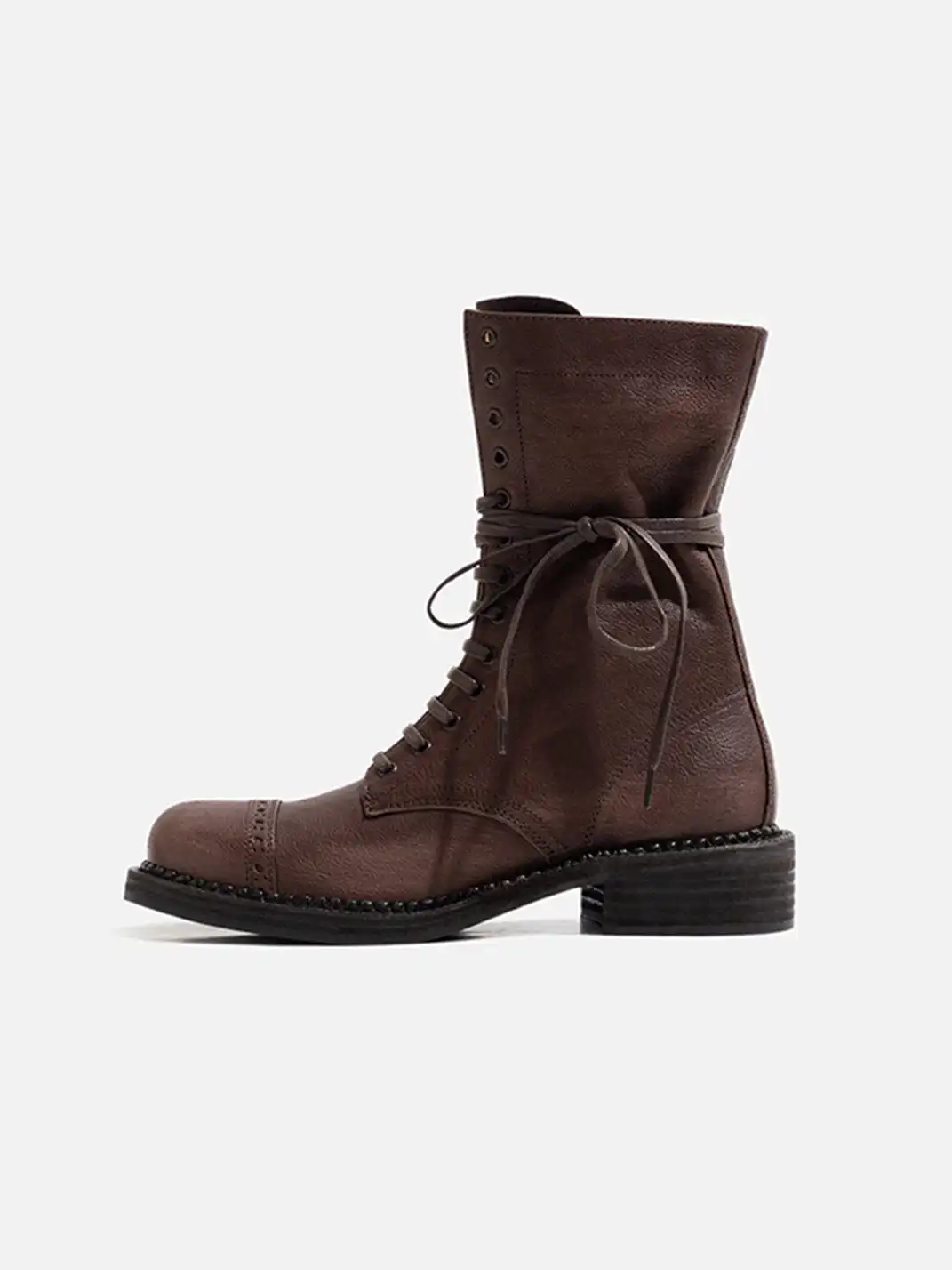 OLDMEOW | Genuine Leather Martin Boots