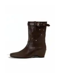 OLDMEOW | Retro Brown Western Boots