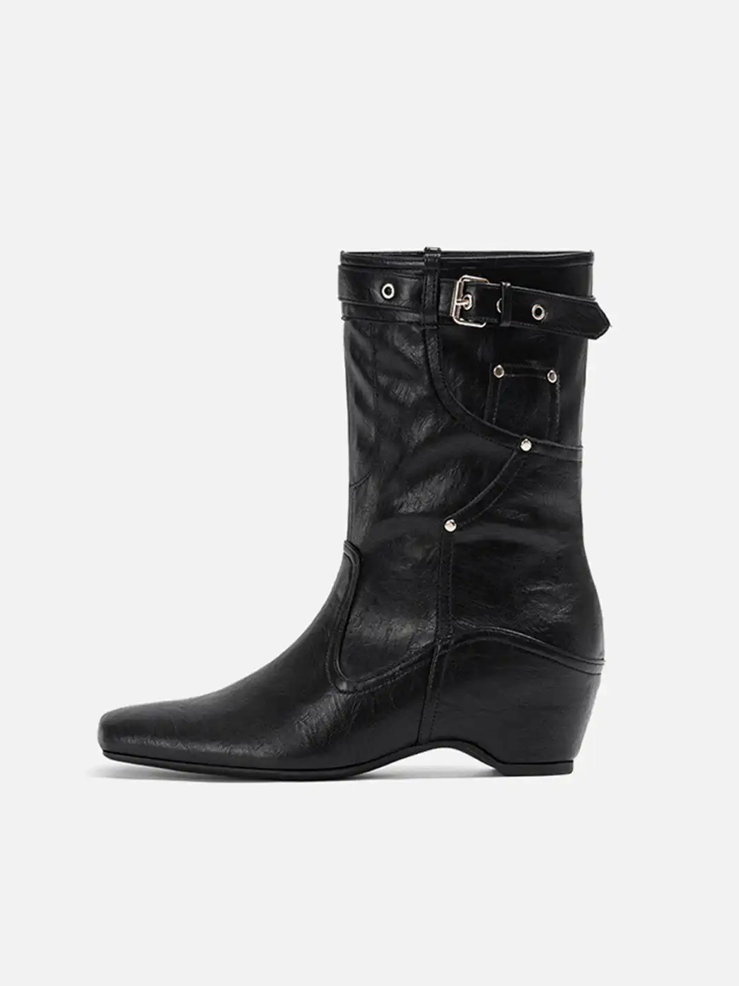 OLDMEOW | Retro Brown Western Boots
