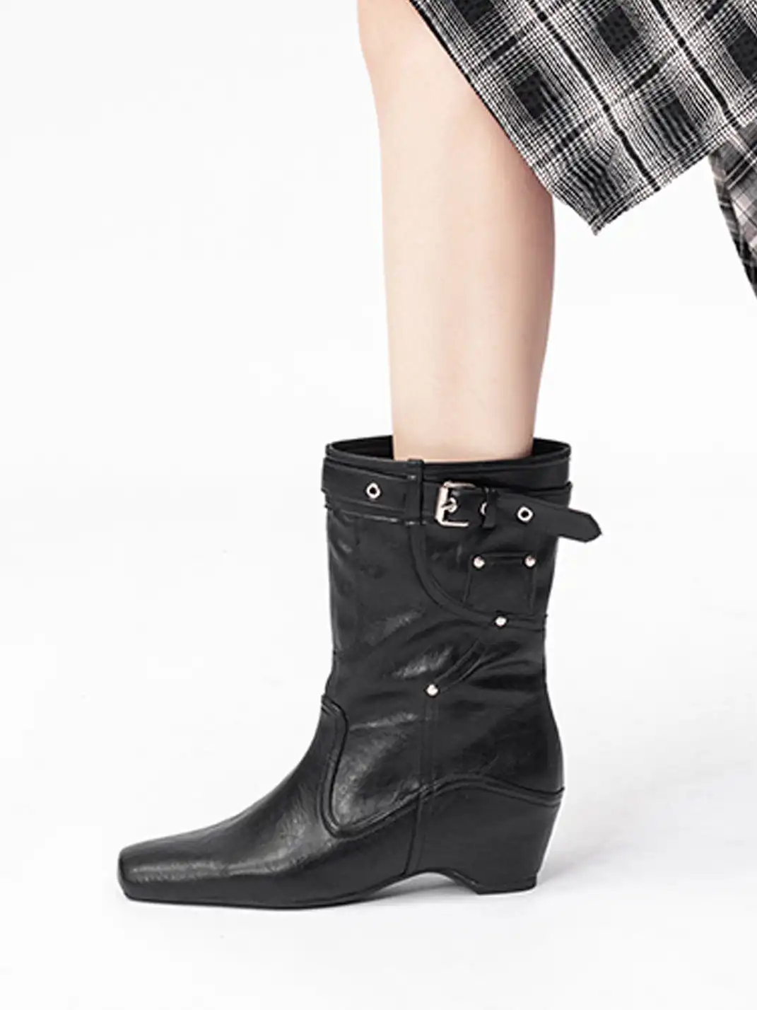OLDMEOW | Retro Brown Western Boots