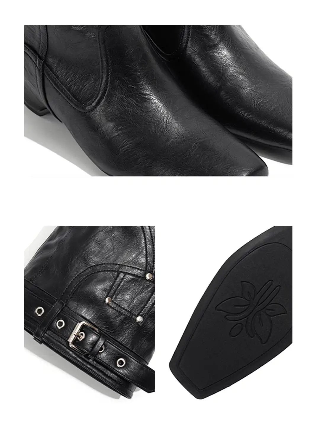 OLDMEOW | Retro Brown Western Boots