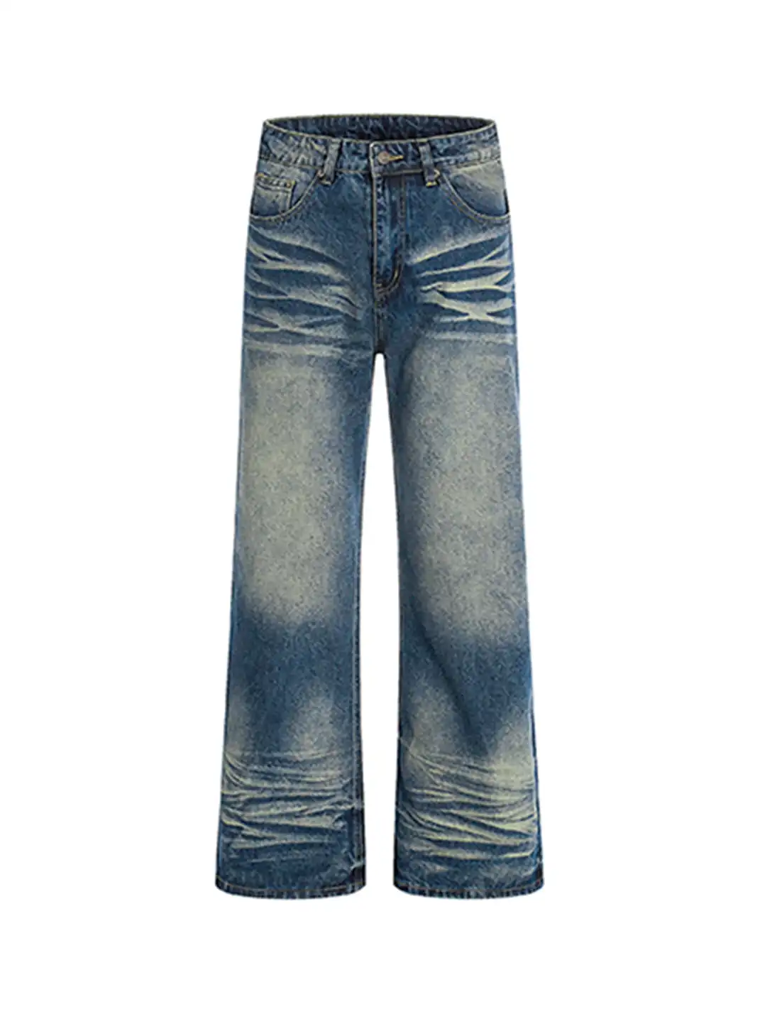 FLYOFF | Vintage Washed Flared Jeans