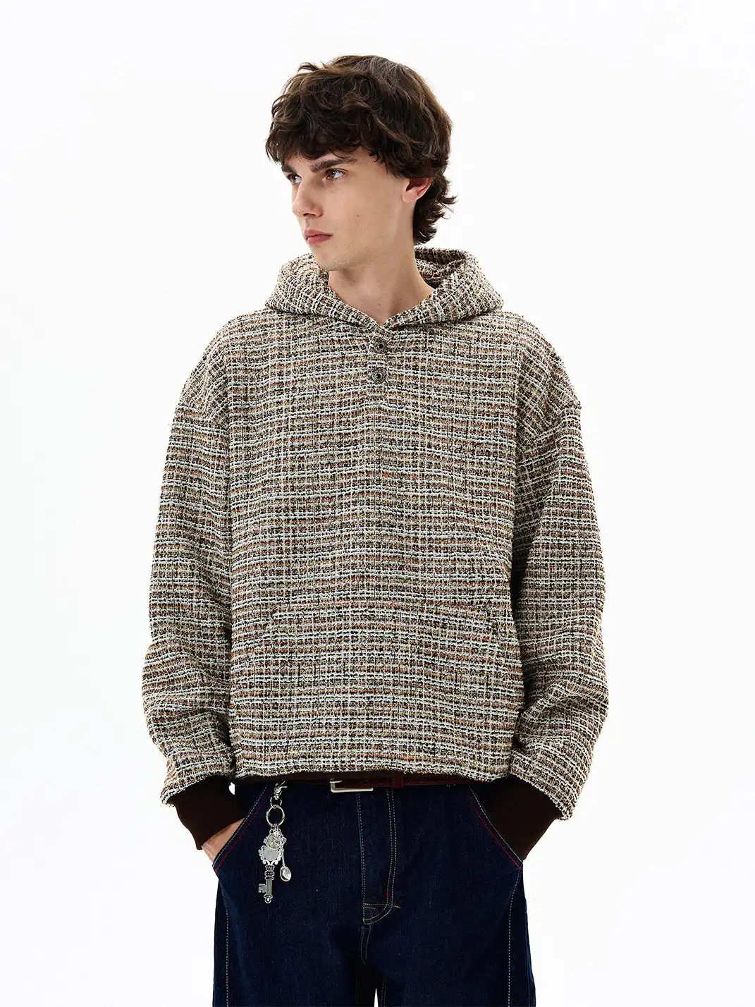 FLYOFF | Inspired Woven Hooded Sweatshirt