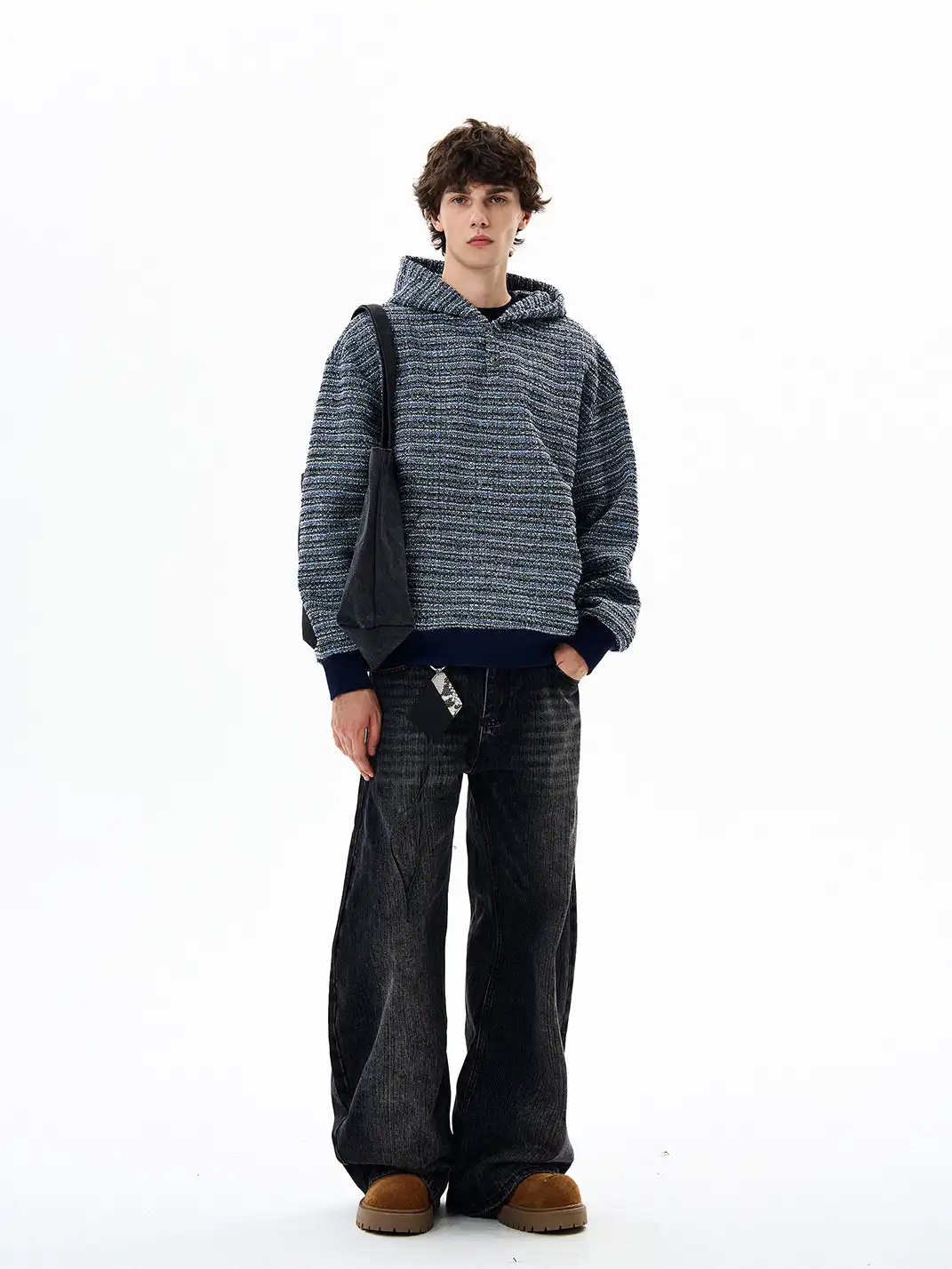 FLYOFF | Inspired Woven Hooded Sweatshirt