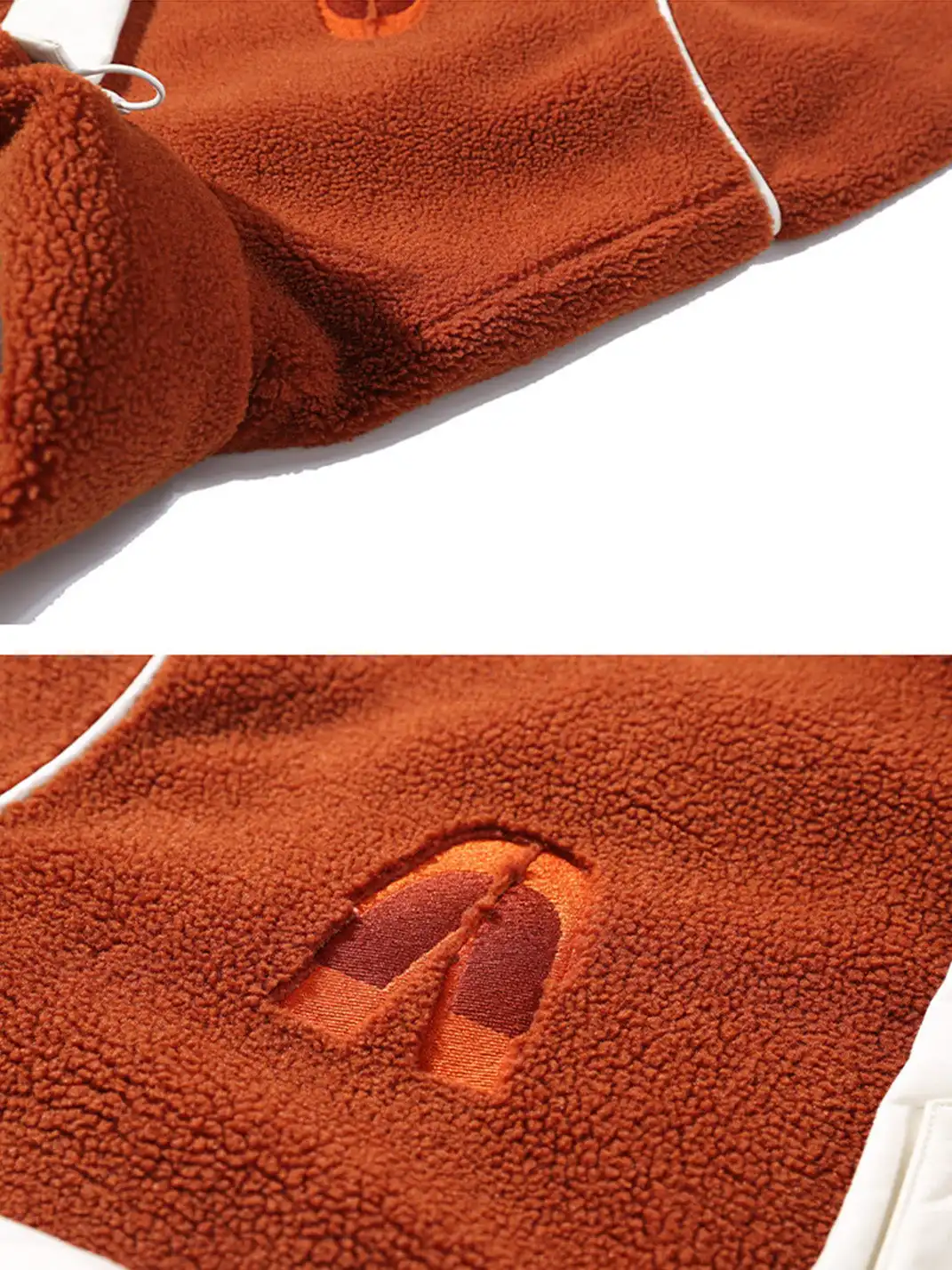 GURBAKS | Faux Fur & Down Hybrid Bomber Jacket