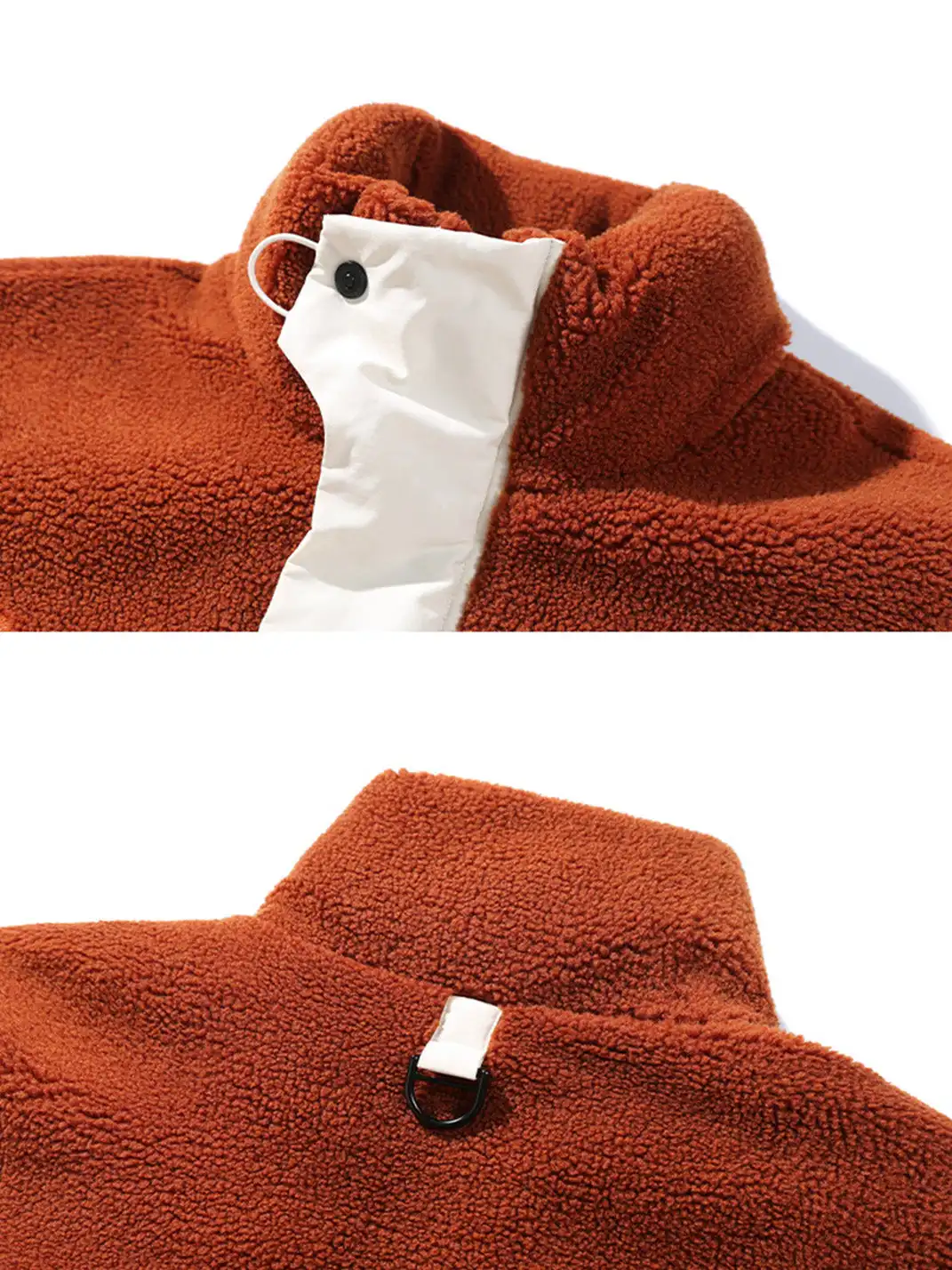 GURBAKS | Faux Fur & Down Hybrid Bomber Jacket
