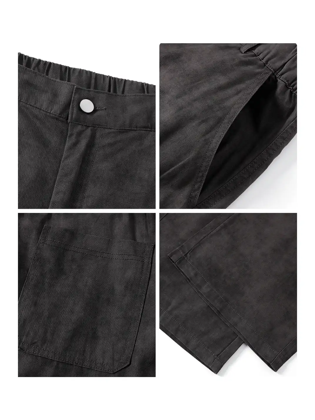 GURBAKS | Dirty Wash Cotton Cargo Pants