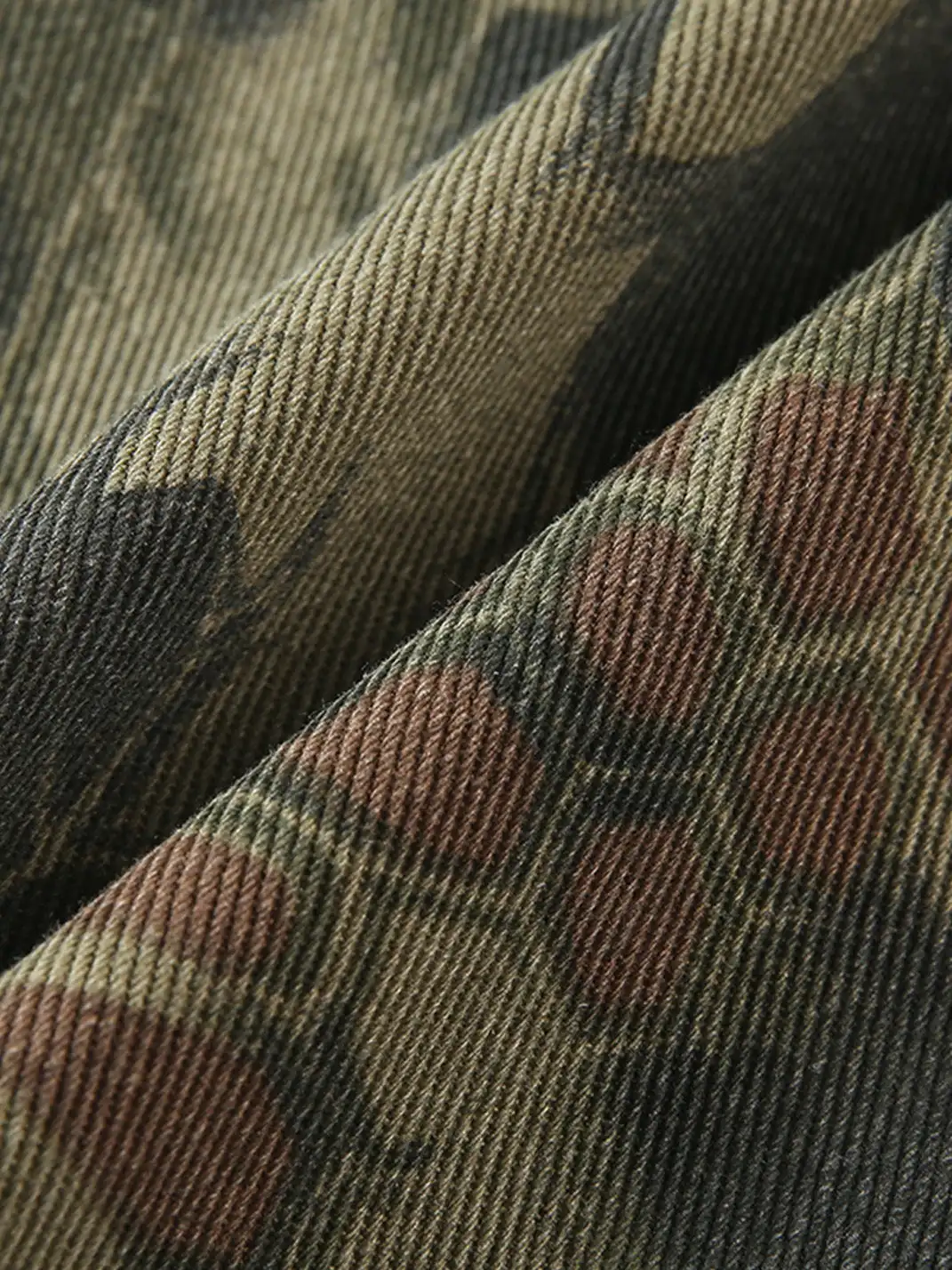 GURBAKS | Men's Camouflage Floral Straight-Leg Jeans