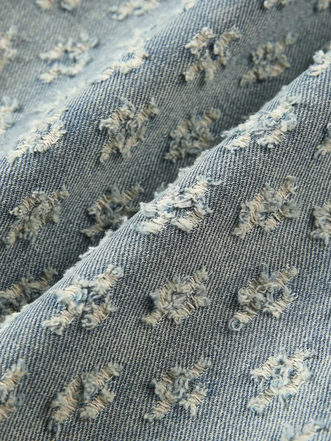 GURBAKS | Vintage Floral Straight-Leg Denim Pants