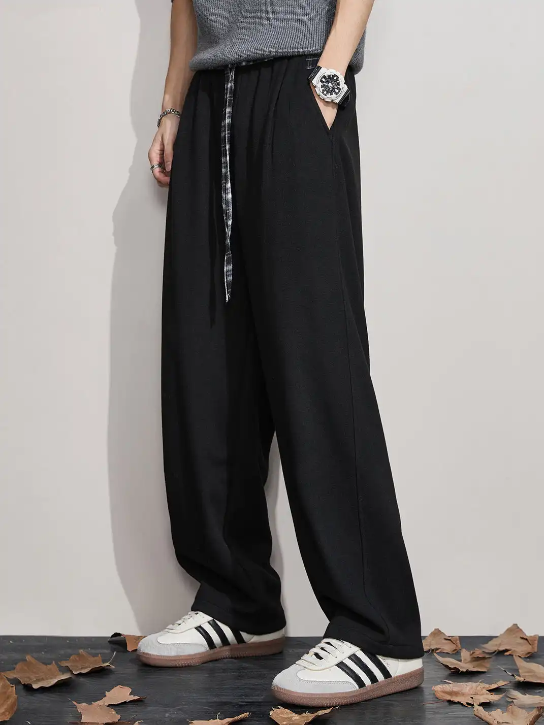 GURBAKS | Casual Wide-Leg Sweatpants