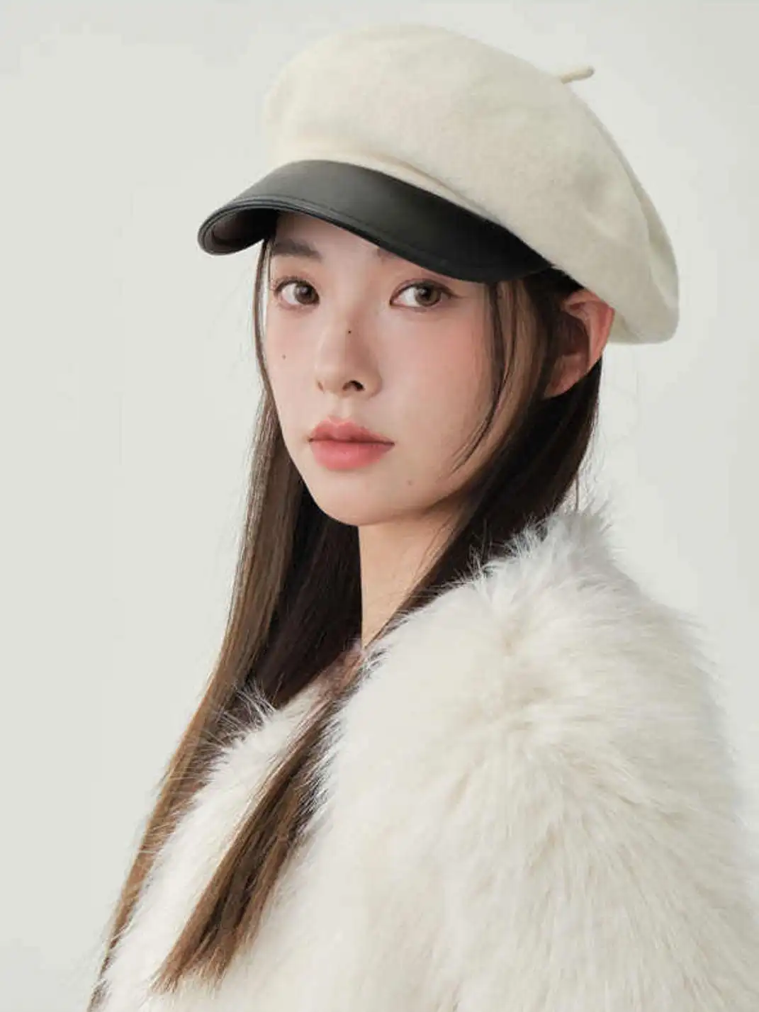 ZE&MA | Autumn-Winter Flat Brim Beret Cap