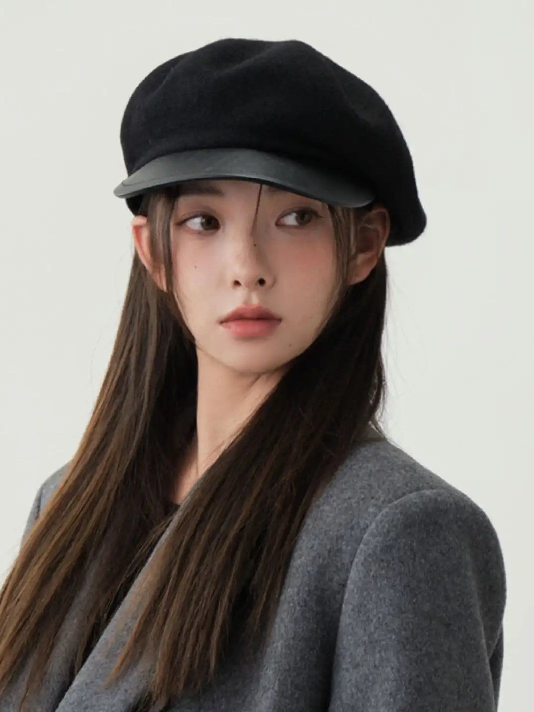 ZE&MA | Autumn-Winter Flat Brim Beret Cap