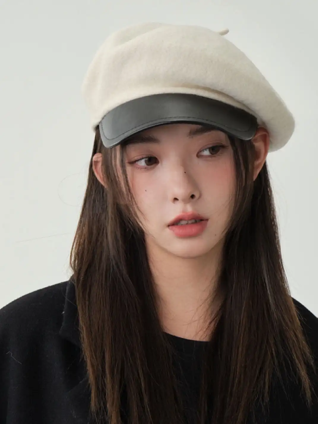 ZE&MA | Autumn-Winter Flat Brim Beret Cap