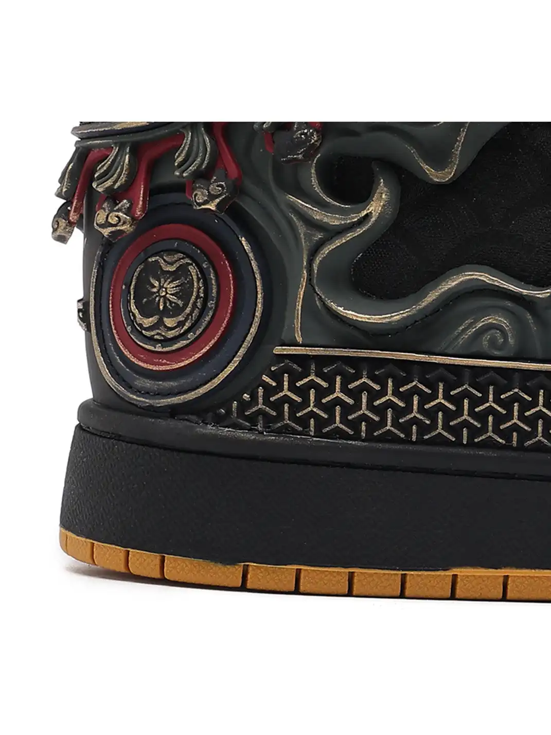 SGSX | Wukong-Armor High-Top Sneakers - Black&Gold