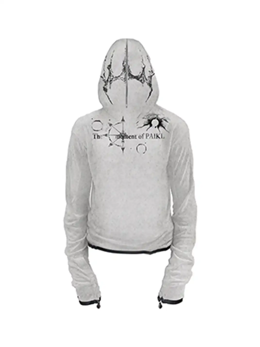 PAIKI | Print Zip-Up Hoodie
