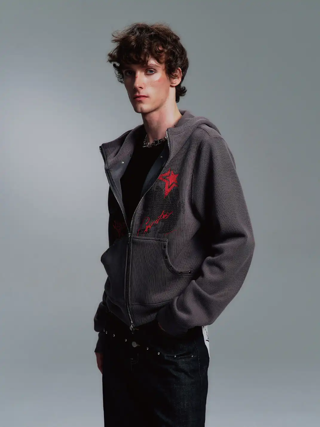PAIKI | Studded Visual Culture Hooded