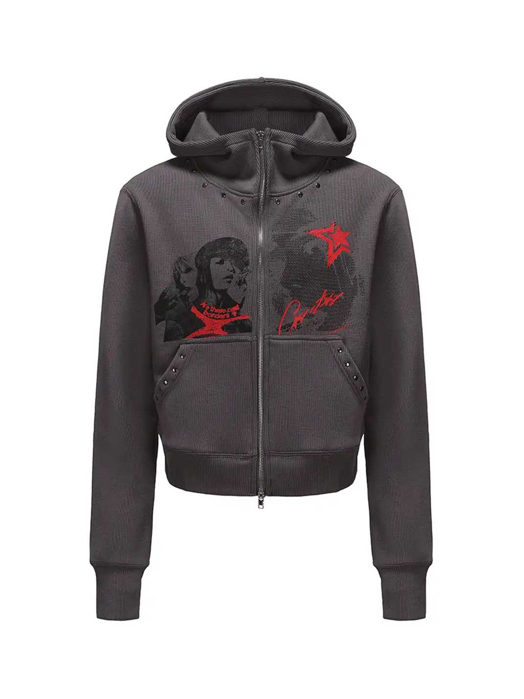 PAIKI | Studded Visual Culture Hooded