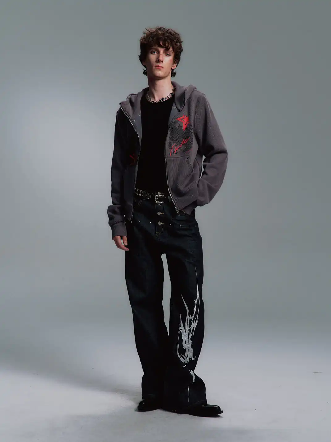 PAIKI | Studded Visual Culture Hooded