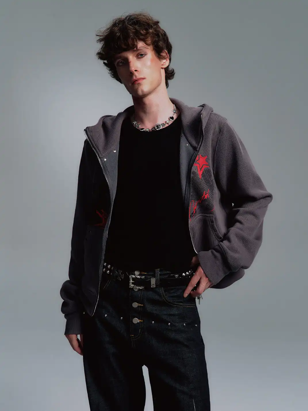 PAIKI | Studded Visual Culture Hooded